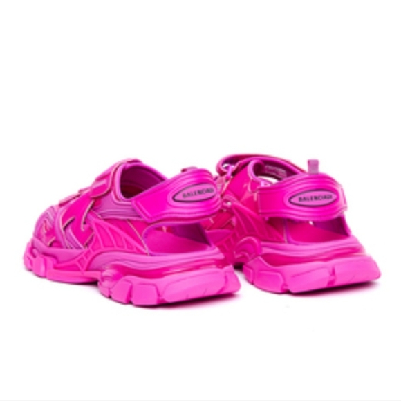 New Balenciaga Rubber Track Slingback Sandals, Sz 8 - Picture 8 of 10